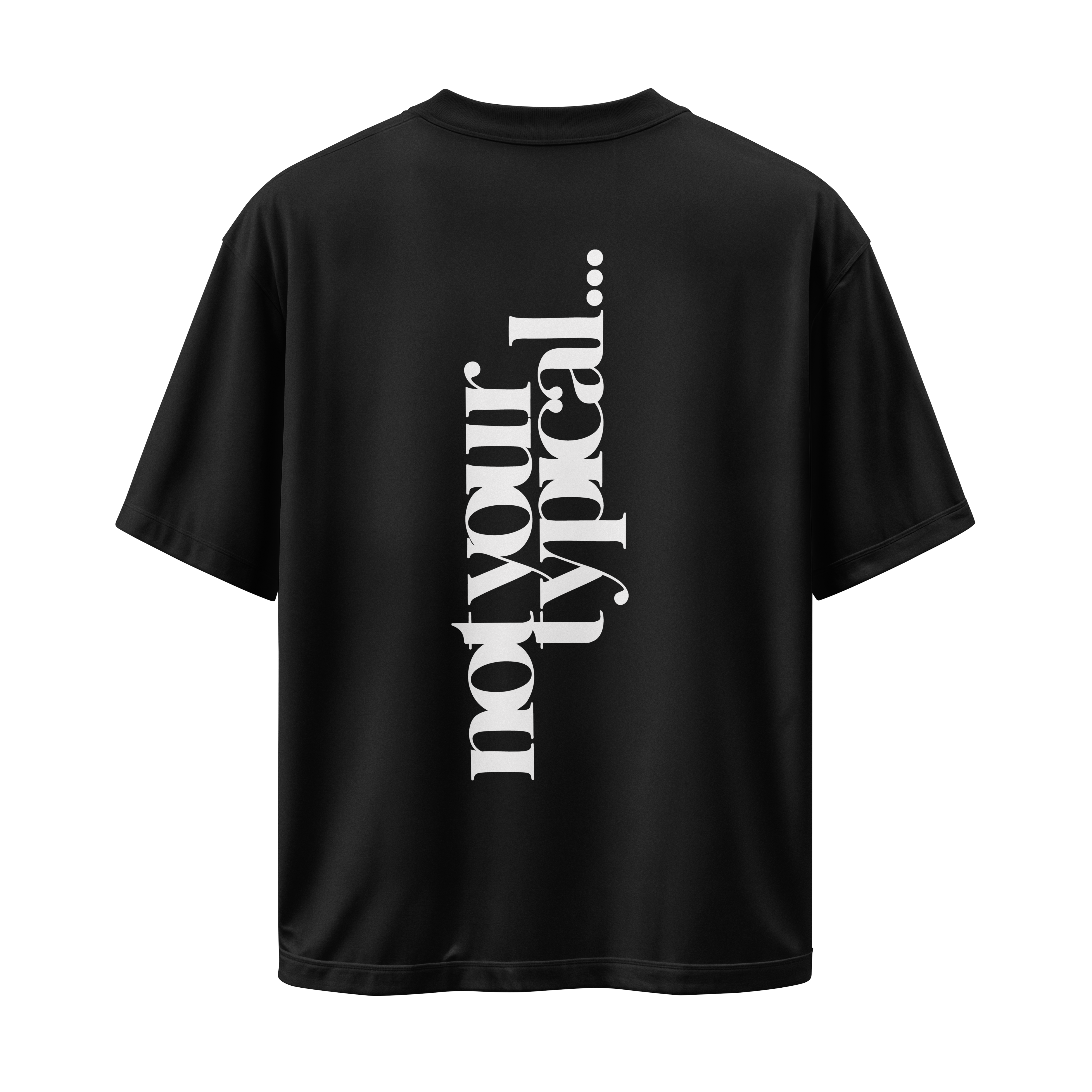 NYT Oversized Tee - Black/White - Image 2